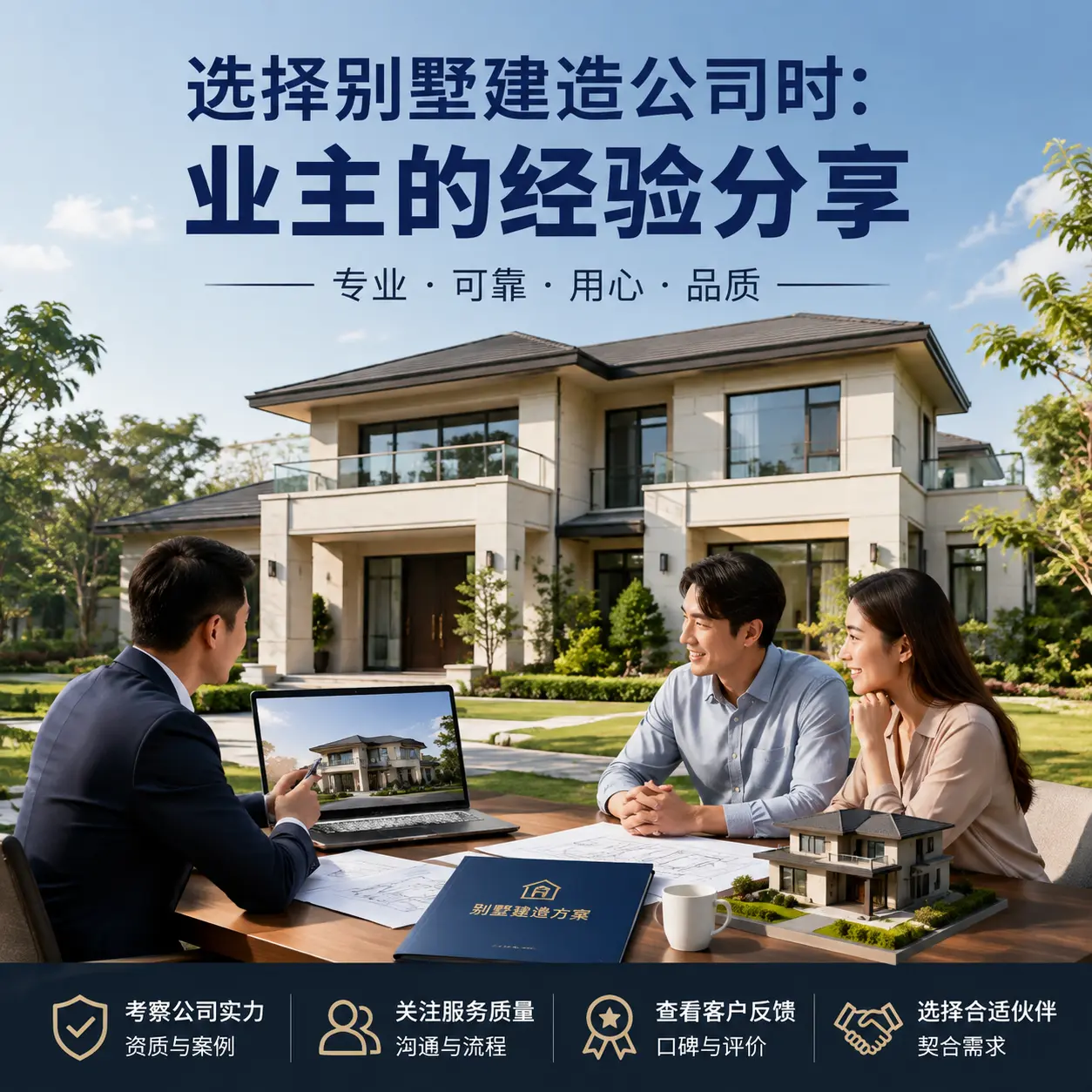 选择别墅建造公司时： 遵义 业主的经验分享