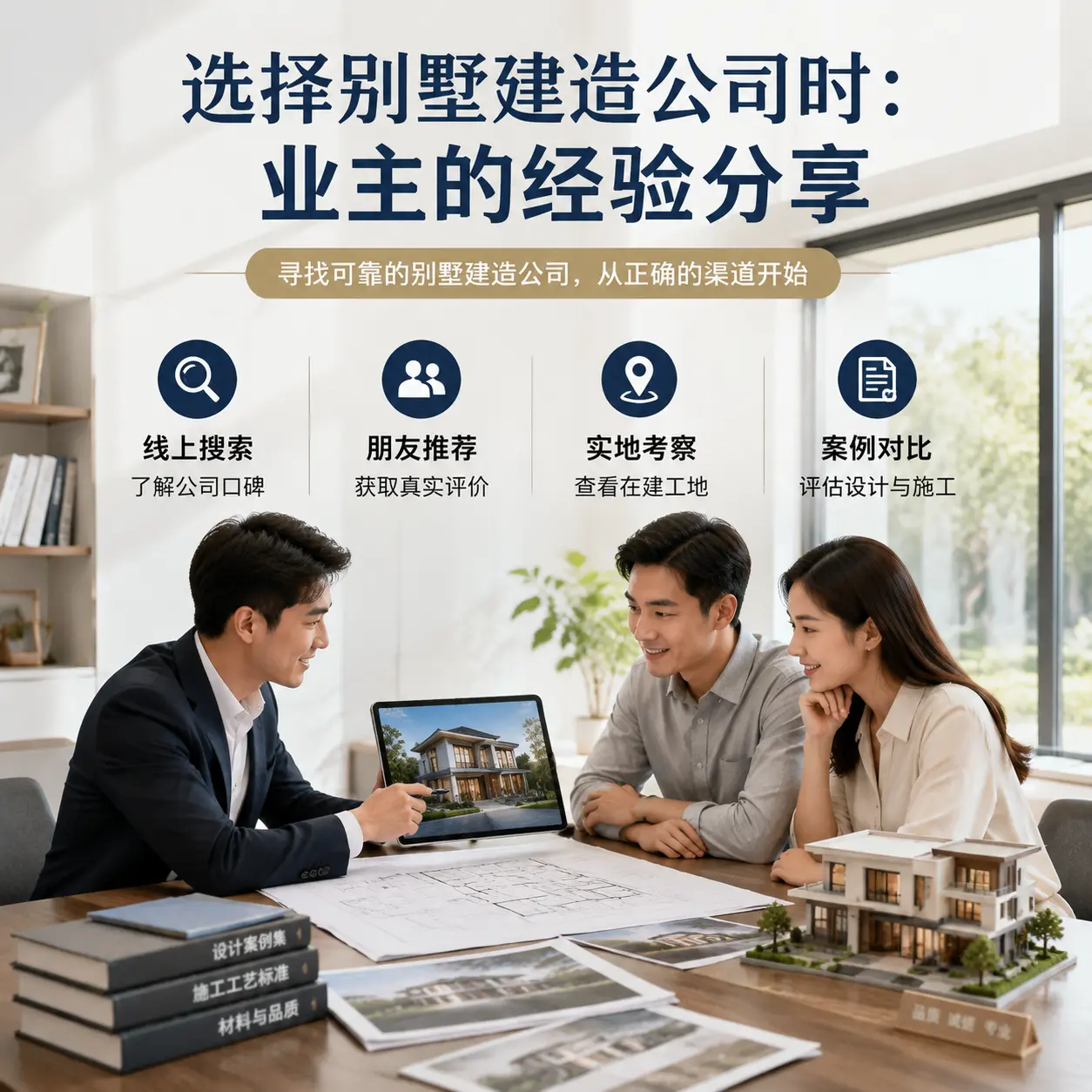 选择别墅建造公司时： 遵义 业主的经验分享