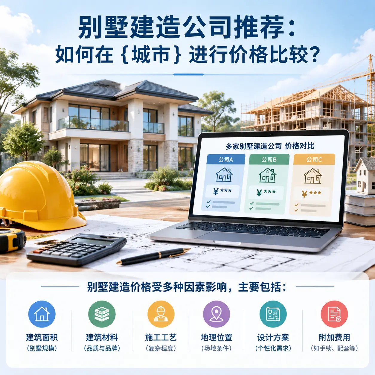 别墅建造公司推荐:如何在 遵义 进行价格比较?