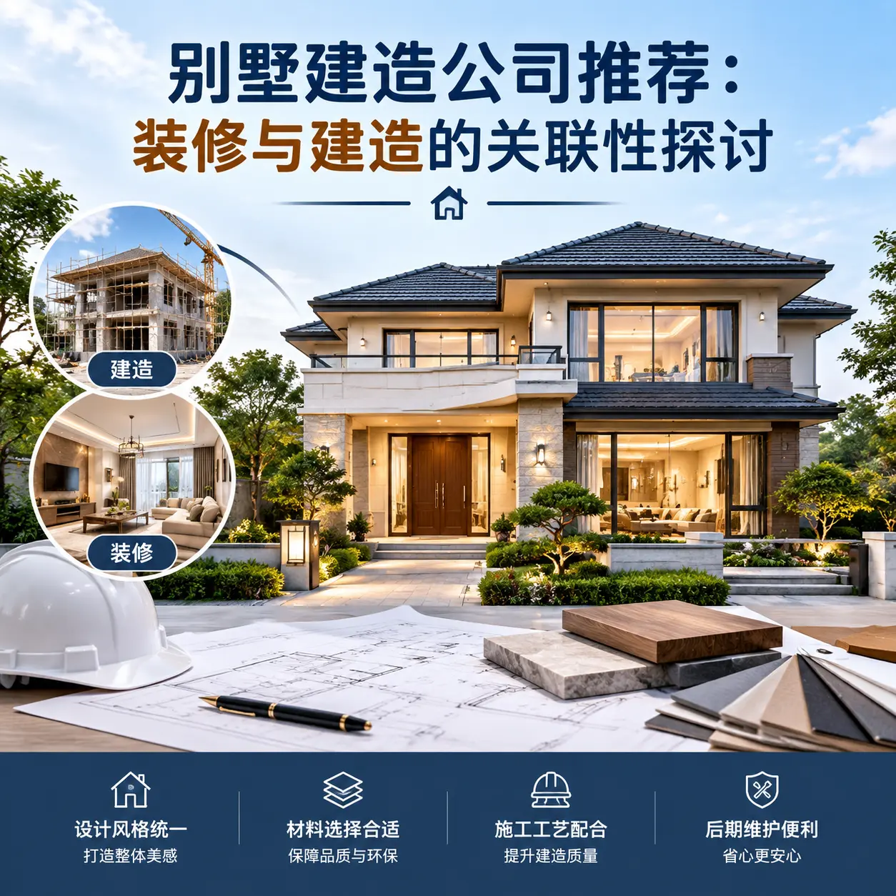 别墅建造公司推荐:装修与建造的关联性探讨