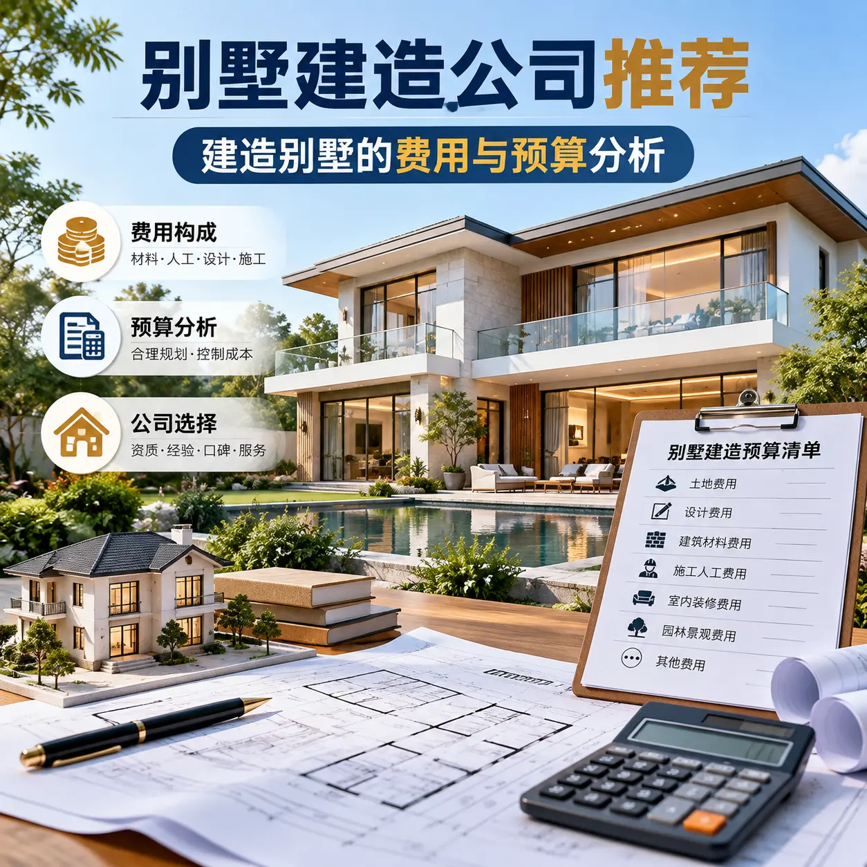 别墅建造公司推荐: 遵义 建造别墅的费用与预算分析