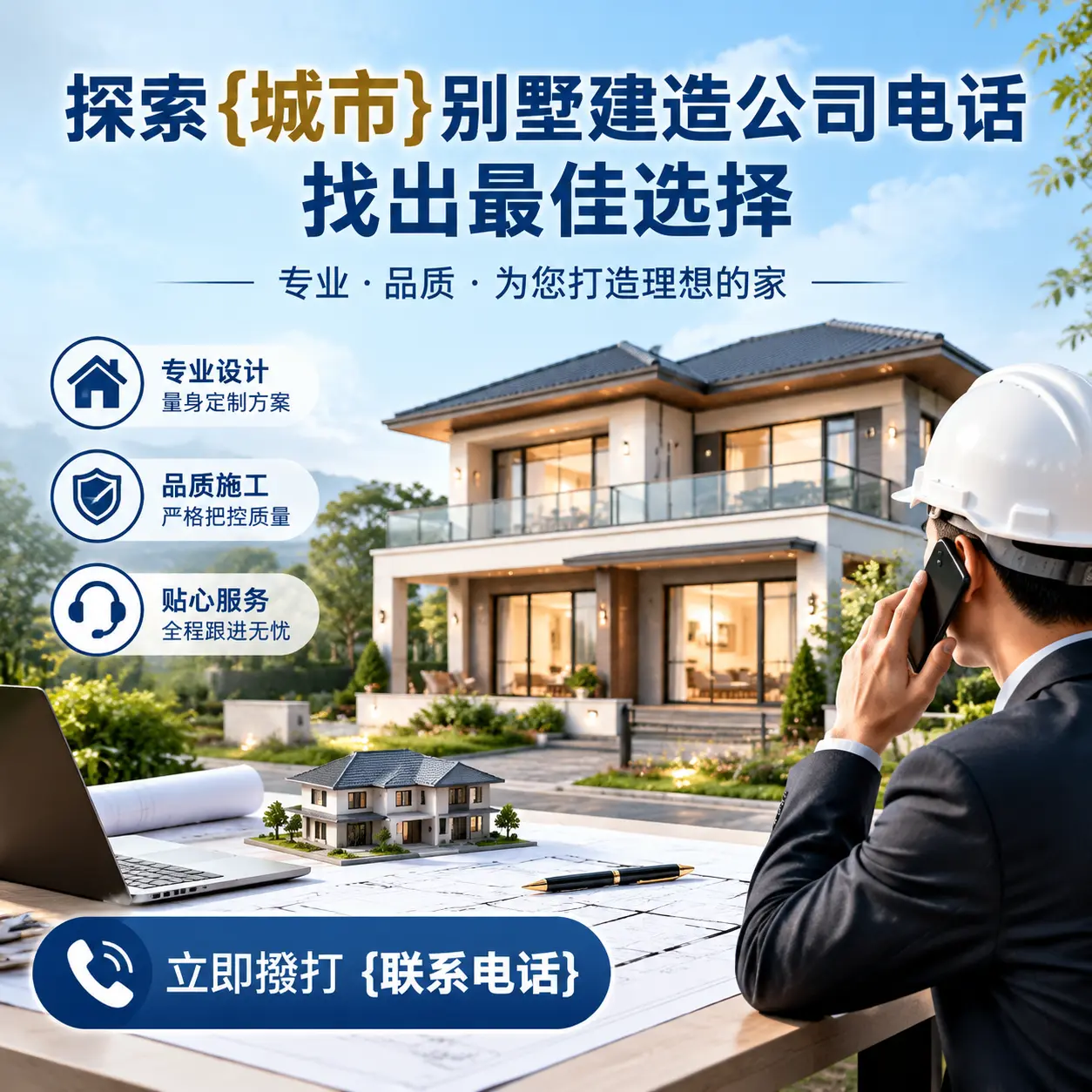 探索遵义别墅建造公司电话，找出最佳选择
