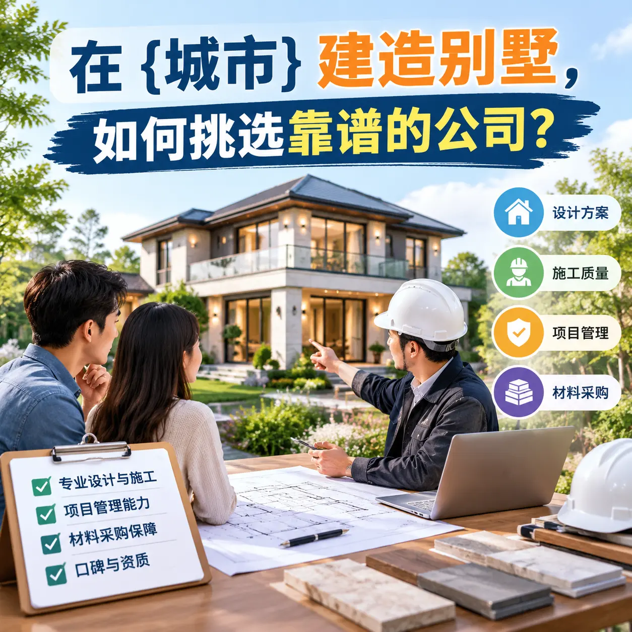 在 遵义 建造别墅,如何挑选靠谱的公司?