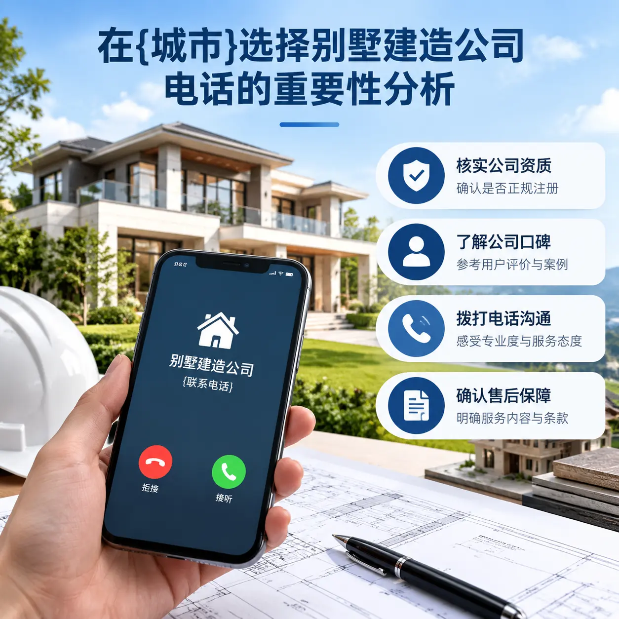 在遵义选择别墅建造公司电话的重要性分析