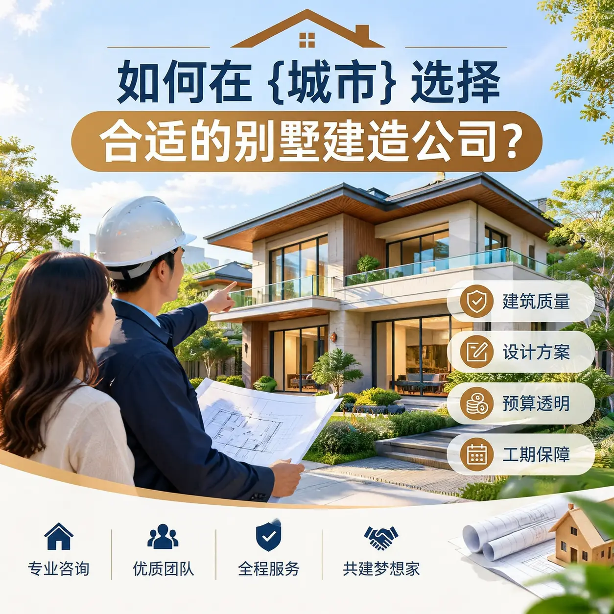 如何在 遵义 选择合适的别墅建造公司?