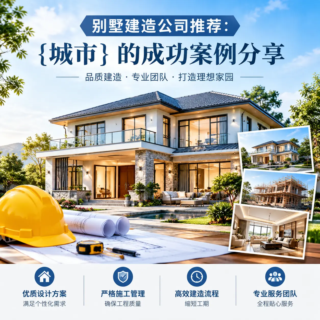 别墅建造公司推荐: 遵义 的成功案例分享