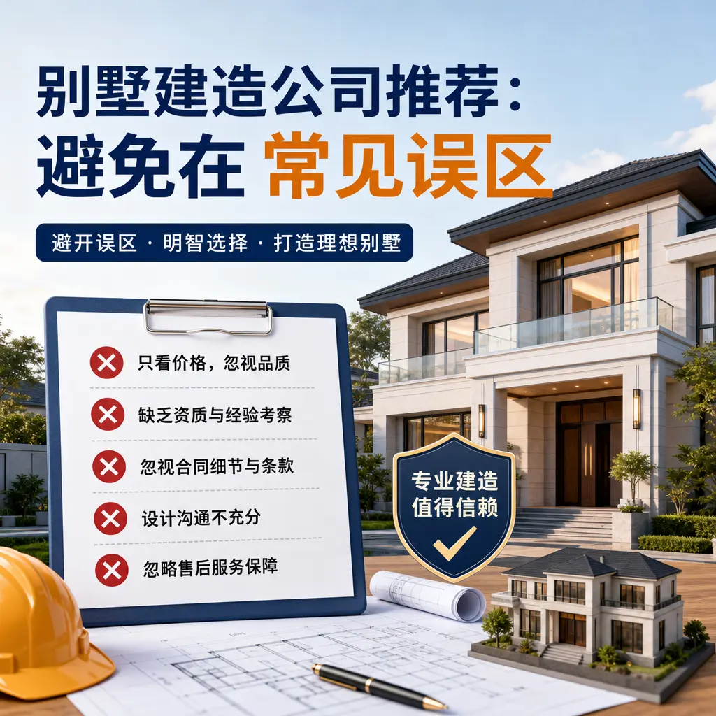 别墅建造公司推荐：避免在 遵义 的常见误区