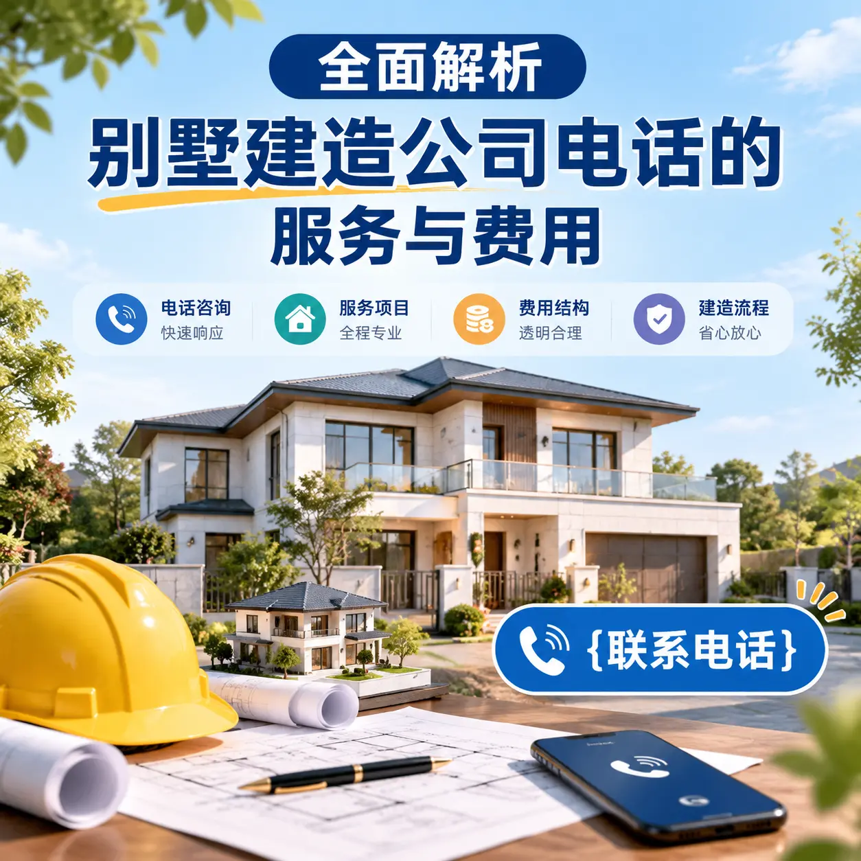 全面解析遵义别墅建造公司电话的服务与费用