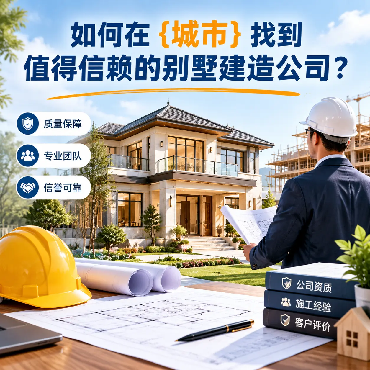 如何在 遵义 找到值得信赖的别墅建造公司？